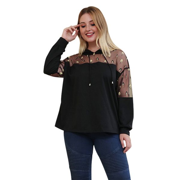 whzhm autumn lace hoodies embroidery black long sleeve black patchwork spring casual plus size 3xl 4xl hooded hoodies
whzhm autumn lace hoodies embroidery black long sleeve black patchwork spring casual plus size 3xl 4xl hooded hoodies