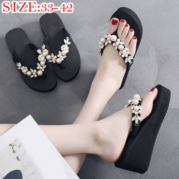 summer flat sandals women bohemian flower sandals women open toe white sandalias mujer beach platform shoes ladies, Black
summer flat sandals women bohemian flower sandals women open toe white sandalias mujer beach platform shoes ladies, Black
