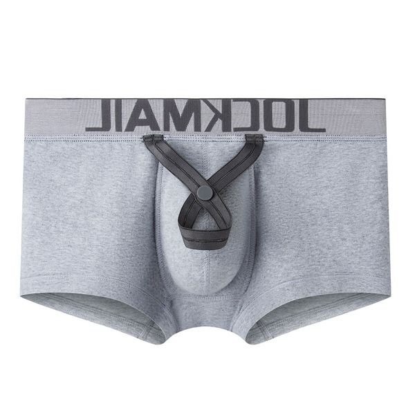 jockmail men's underwear cotton soft and comfortable boxer briefs lifting ring increase appearance plain boxer briefs, Black;white
jockmail men's underwear cotton soft and comfortable boxer briefs lifting ring increase appearance plain boxer briefs, Black;white
