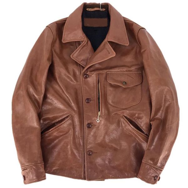 automotive style men cow leather jackets men coat 4xl plus size retro biker mans natural real leather bomber jackets a697, Black
automotive style men cow leather jackets men coat 4xl plus size retro biker mans natural real leather bomber jackets a697, Black