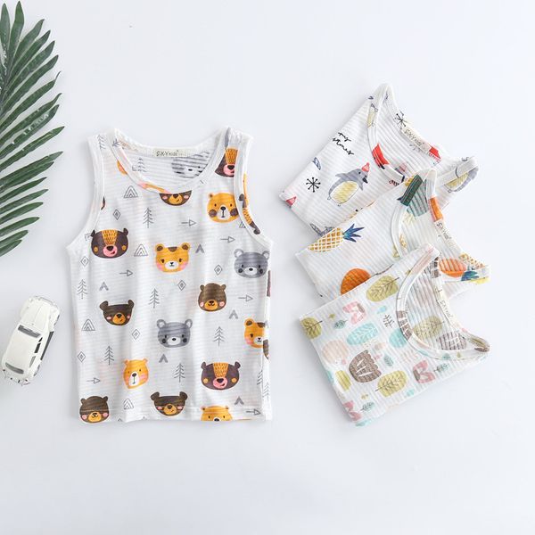 baby boys vest shirt for kids girls cotton clothing cartoon sleeveless children vest summer cute clothing
baby boys vest shirt for kids girls cotton clothing cartoon sleeveless children vest summer cute clothing