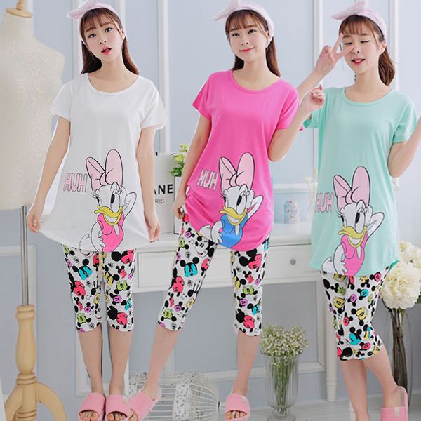 2019 summer womens cute pajamsa sets girl print pyjama set short sleeve sleepwear suit 2pcs sleepwear sets women nightshirt, Blue;gray
2019 summer womens cute pajamsa sets girl print pyjama set short sleeve sleepwear suit 2pcs sleepwear sets women nightshirt, Blue;gray