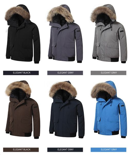 hipping putin household winter canada thick hooded warm and cold-proof short ribbed long-sleeved goose wolf fur collar down jacket, Black
hipping putin household winter canada thick hooded warm and cold-proof short ribbed long-sleeved goose wolf fur collar down jacket, Black