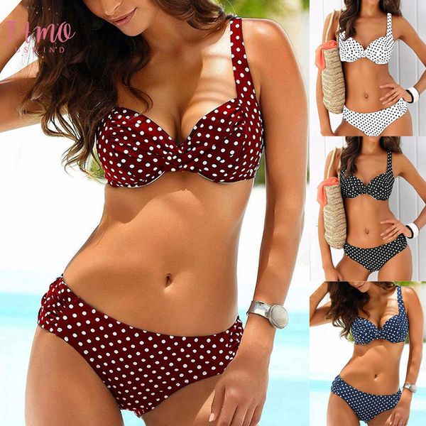 bikini sets womens hard pack polka dot print halter neck split swimsuit push up brazilian halter bathing suits, White;black
bikini sets womens hard pack polka dot print halter neck split swimsuit push up brazilian halter bathing suits, White;black