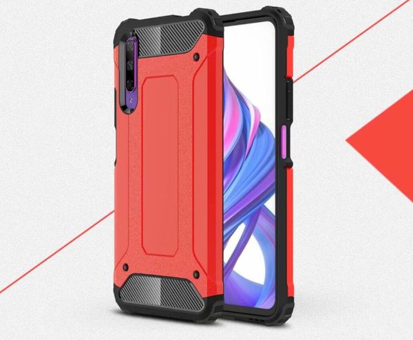 Image of For Huawei Honor 9X Pro Case Cool Rugged Combo Hybrid Armor Bracket Impact Holster Cover For Huawei Honor 9X Pro / Honor 9X