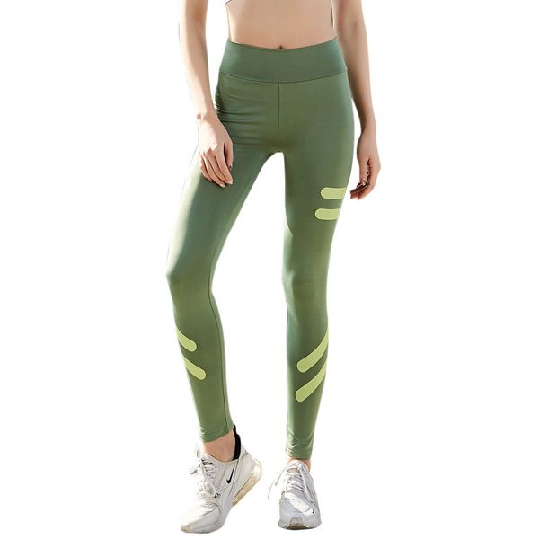 women yoga pants high waist gym pants reflective stripe night running leggings elastic seamless sportswear quick dry sport wear, White;red
women yoga pants high waist gym pants reflective stripe night running leggings elastic seamless sportswear quick dry sport wear, White;red