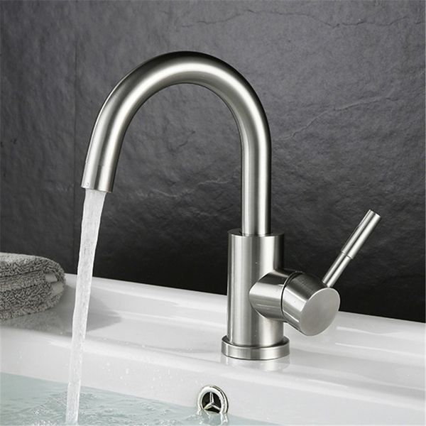Single handle rotatable bathroom faucet high quality stainless stee l b as in faucet water mixer
Single handle rotatable bathroom faucet high quality stainless stee l b as in faucet water mixer