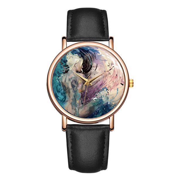 fashion casual color image water mirror effect back view luxury dress belt quartz watch, Slivery;brown
fashion casual color image water mirror effect back view luxury dress belt quartz watch, Slivery;brown