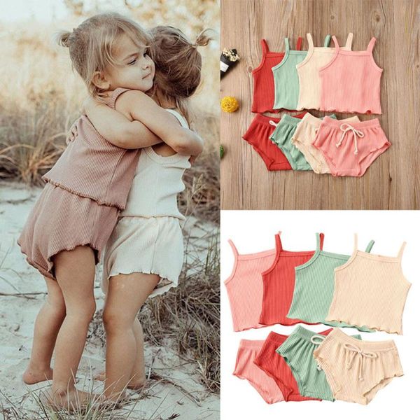 newborn toddler girl boy clothes summer 2020 strap solid color sleeveless vest shorts pants set summer girl clothes outfit, White
newborn toddler girl boy clothes summer 2020 strap solid color sleeveless vest shorts pants set summer girl clothes outfit, White