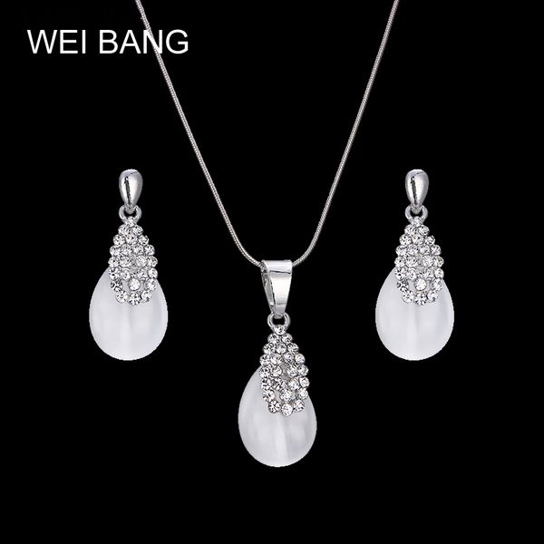 popular elegant silver color white imitation pearls jewelry set for women pendant necklace & earrings engagement gift
popular elegant silver color white imitation pearls jewelry set for women pendant necklace & earrings engagement gift