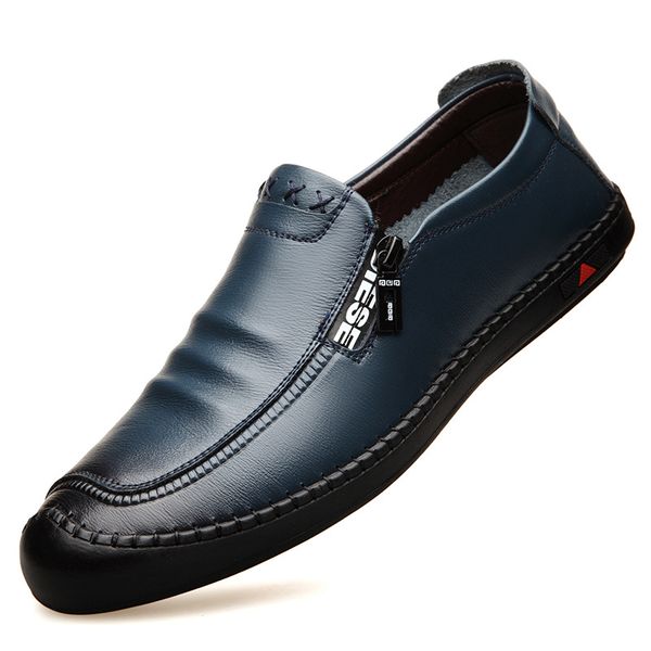 2019 spring new men's leather casual shoes, lightweight and breathable comfortable non-slip versatile set of men's shoes, Black
2019 spring new men's leather casual shoes, lightweight and breathable comfortable non-slip versatile set of men's shoes, Black