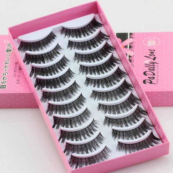 #501 2018 new fashion 10 pairs thick long cross party false eyelashes black band fake eye lashes hip
#501 2018 new fashion 10 pairs thick long cross party false eyelashes black band fake eye lashes hip