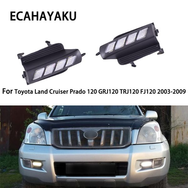 ecahayaku led drl day light for land cruiser prado 120 grj120 trj120 fj120 2003-2009 led daytime running light fog lamp
ecahayaku led drl day light for land cruiser prado 120 grj120 trj120 fj120 2003-2009 led daytime running light fog lamp