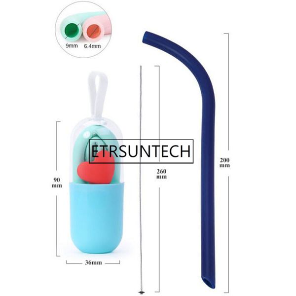 50sets silicone collapsible straws foldable drinking straw set with mini box and brush reusable straws for outdoor travel
50sets silicone collapsible straws foldable drinking straw set with mini box and brush reusable straws for outdoor travel