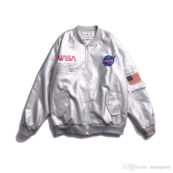 nasa jacket outerwear ma1 flight pilot bomber designer jacket men women silver windbreaker baseball wintercoat mens jackets size m-xxl, Black;brown
nasa jacket outerwear ma1 flight pilot bomber designer jacket men women silver windbreaker baseball wintercoat mens jackets size m-xxl, Black;brown