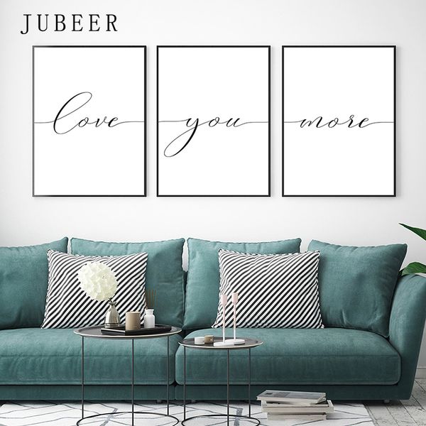 love you more canvas painting lovely words wedding gift set of 3 prints bedroom wall art love quote sign nordic decoration home
love you more canvas painting lovely words wedding gift set of 3 prints bedroom wall art love quote sign nordic decoration home