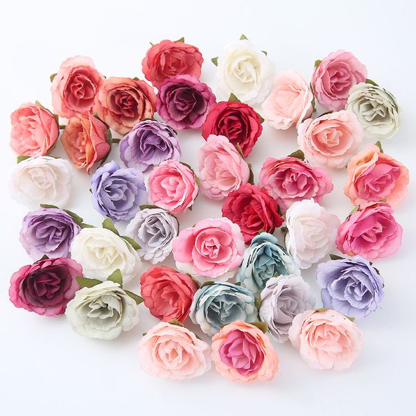 10pcs/lot artificial flower 4cm silk rose head for wedding party home decoration diy flower wall scrapbook craft fake
10pcs/lot artificial flower 4cm silk rose head for wedding party home decoration diy flower wall scrapbook craft fake