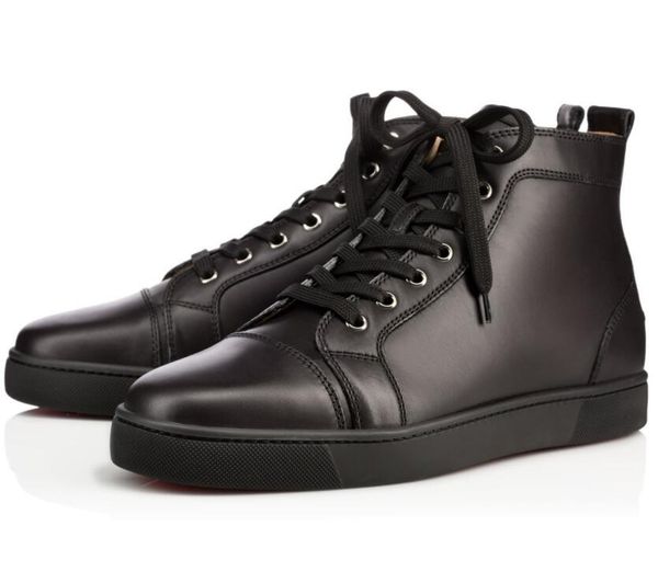 factory sale -- black,white leather men's flat high red bottom sneakers men famous brand leisure louisflats party wedding
factory sale -- black,white leather men's flat high red bottom sneakers men famous brand leisure louisflats party wedding