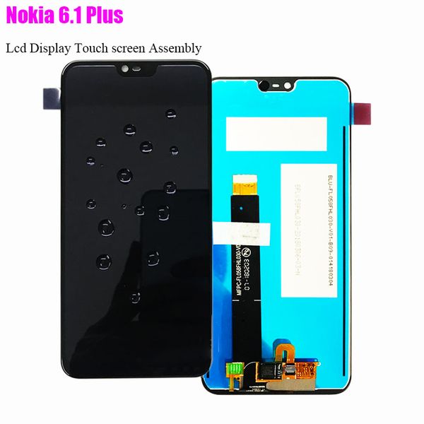 Тест Ok 5.8 " оригинальный ЖК-дисплей и сенсорный экран для Nokia 6.1 Plus 2018 TA-1099 TA-1109 Digitizer 
Тест Ok 5.8 " оригинальный ЖК-дисплей и сенсорный экран для Nokia 6.1 Plus 2018 TA-1099 TA-1109 Digitizer
