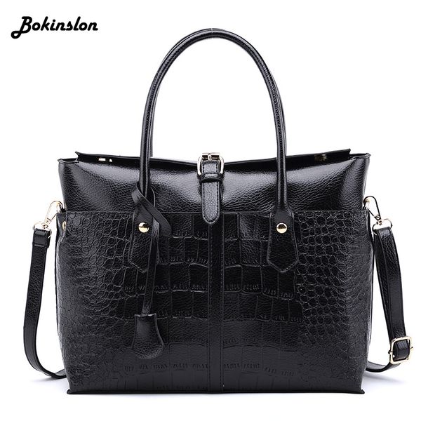 bokinslon womens briefcase fashion crocodile pattern handbag bag fashion female shoulder messenger bag
bokinslon womens briefcase fashion crocodile pattern handbag bag fashion female shoulder messenger bag
