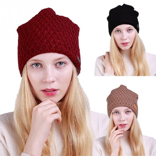 winter fashion small rhombus men women outdoor solid color warm knitted hat cap, Blue;gray
winter fashion small rhombus men women outdoor solid color warm knitted hat cap, Blue;gray