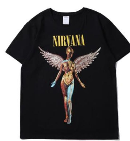 2019 nirnava t shirt man short sleeves victory goddess stamp ing, White;black
2019 nirnava t shirt man short sleeves victory goddess stamp ing, White;black