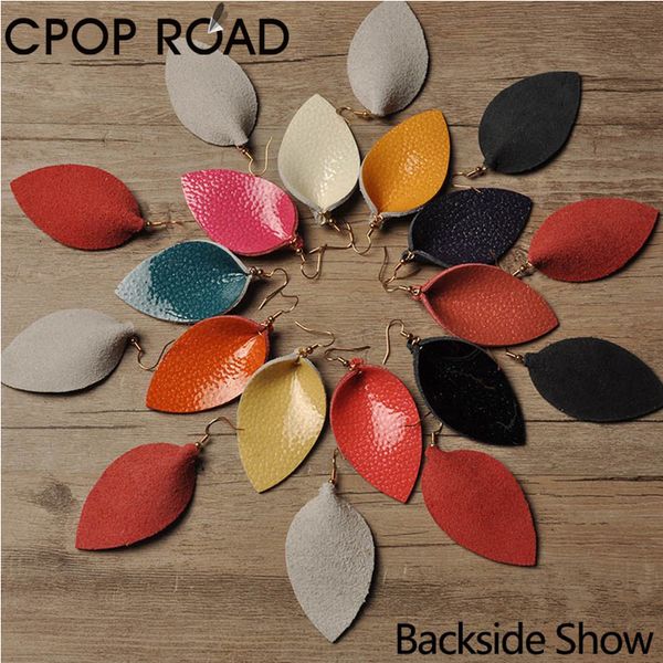 cpop leaf genuine leather earrings women bright gum surface leather drop earrings female trendy female winter autumn winter factory outlets, Silver
cpop leaf genuine leather earrings women bright gum surface leather drop earrings female trendy female winter autumn winter factory outlets, Silver