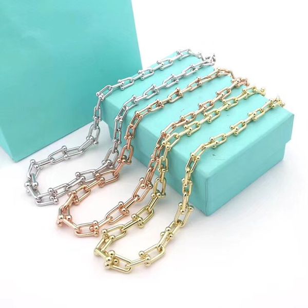 european and american luxury temperament gold color silver necklace personality creative wild holiday gift sweater chain clavicle chain
european and american luxury temperament gold color silver necklace personality creative wild holiday gift sweater chain clavicle chain