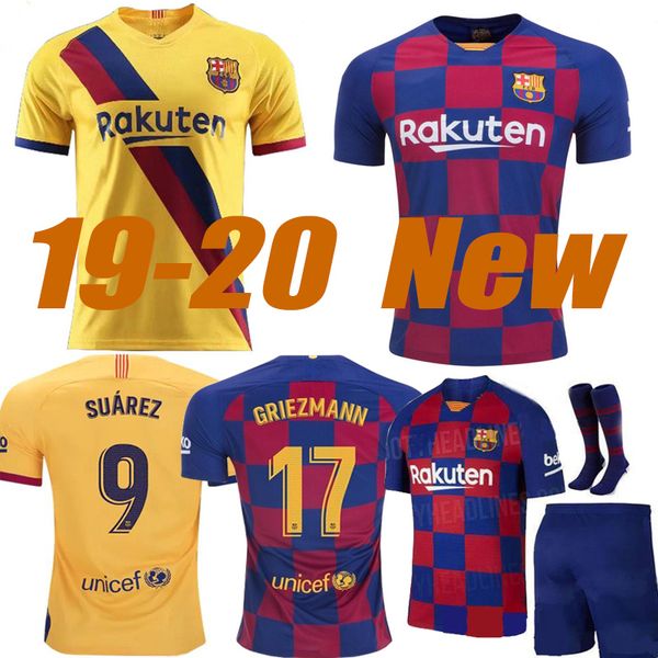 2019 2020 barcelona me i griezmann 17 occer jer ey f de jong 21 football hirt fotoball jer ey new 19 20 kit uniform