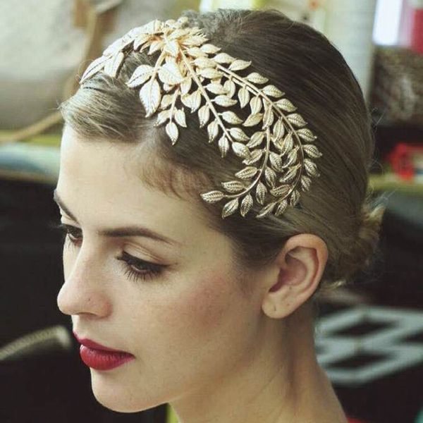 vintage bridal hair accessories wedding gold leaf crown alloy hair combs tiara for bride hair jewelry head piece, Golden;white
vintage bridal hair accessories wedding gold leaf crown alloy hair combs tiara for bride hair jewelry head piece, Golden;white