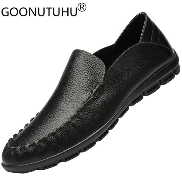 fashion men's shoes casual genuine leather loafers male classics solid black comfortbale shoes male flats driving for men
fashion men's shoes casual genuine leather loafers male classics solid black comfortbale shoes male flats driving for men