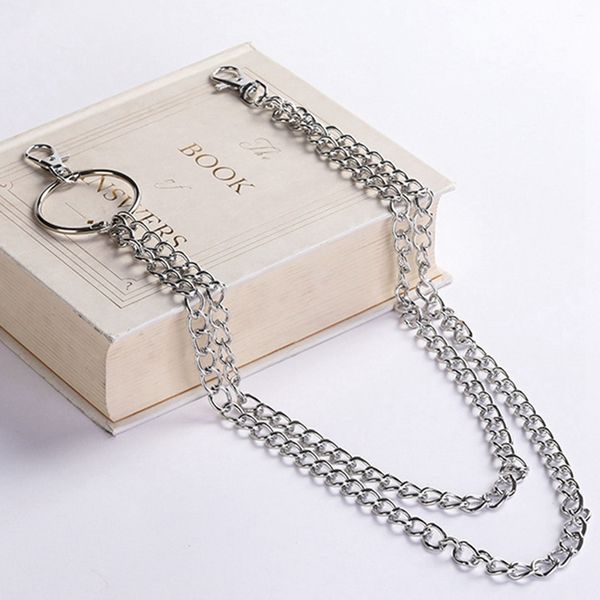 long trousers hipster key chains punk street big ring metal wallet belt chain pant keychain hiphop jewelry nice gift, Silver
long trousers hipster key chains punk street big ring metal wallet belt chain pant keychain hiphop jewelry nice gift, Silver