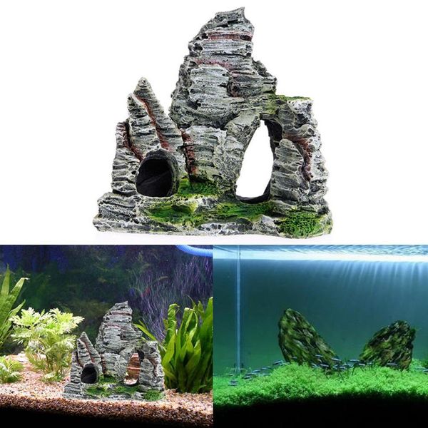 yfashion aquarium decorative landscaping resin small stone rock island aquarium accessories stones for caves
yfashion aquarium decorative landscaping resin small stone rock island aquarium accessories stones for caves