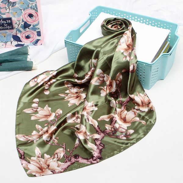 floral print kerhicef silk satin hijab scarf for women hair scarfs female 90*90cm square shawls and wraps neck scarves for lady, Blue;gray
floral print kerhicef silk satin hijab scarf for women hair scarfs female 90*90cm square shawls and wraps neck scarves for lady, Blue;gray