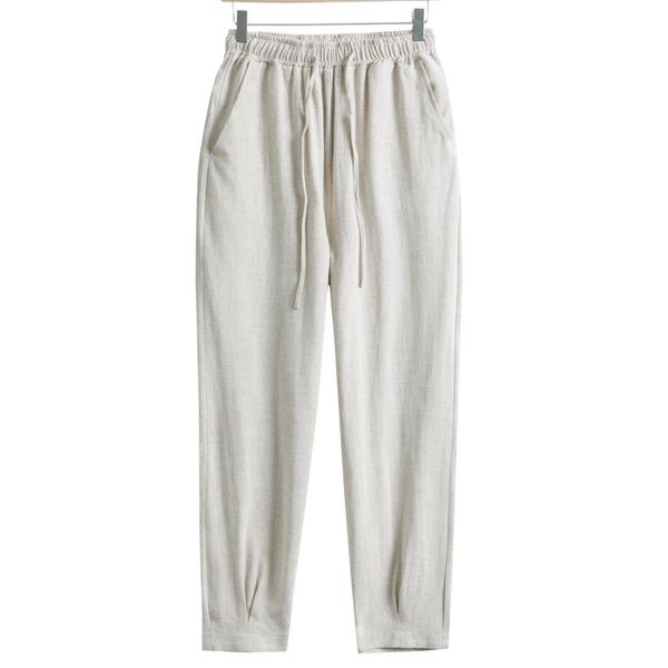 spring and summer linen casual pants male chinese style linen drape thin straight retro trousers pants women, Black
spring and summer linen casual pants male chinese style linen drape thin straight retro trousers pants women, Black