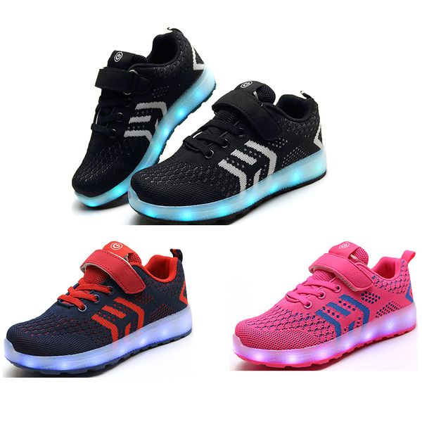 new arrival running shoes for boy and girl white pink black blue orange fashion boys girls led shoes sports sneakers 19, White;red
new arrival running shoes for boy and girl white pink black blue orange fashion boys girls led shoes sports sneakers 19, White;red