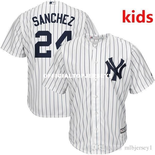 youth/ kid's gary sanchez home white navy official cool base baseball jersey, Black;blue
youth/ kid's gary sanchez home white navy official cool base baseball jersey, Black;blue