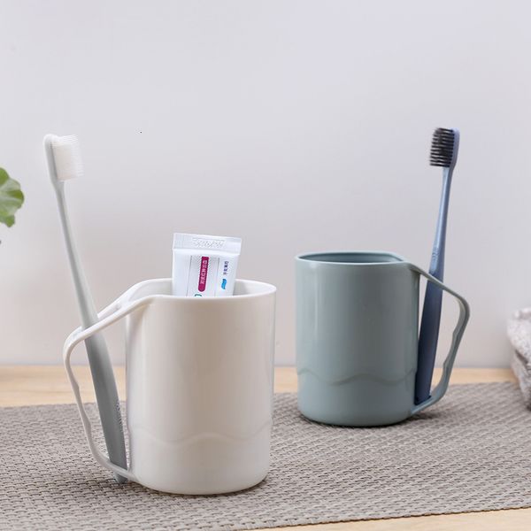 bring handle two-in-one plain colour brush one 's teeth cup household plastic gargle cup lovers mug for mouth-rinsing or
bring handle two-in-one plain colour brush one 's teeth cup household plastic gargle cup lovers mug for mouth-rinsing or