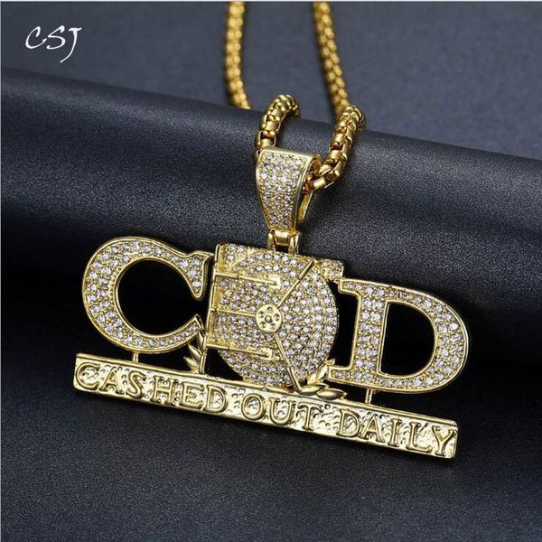 csj hip hop necklace pendant bling iced out cz cashed out daily pendant gold silver color charm hiphop/punk men jewelry
csj hip hop necklace pendant bling iced out cz cashed out daily pendant gold silver color charm hiphop/punk men jewelry
