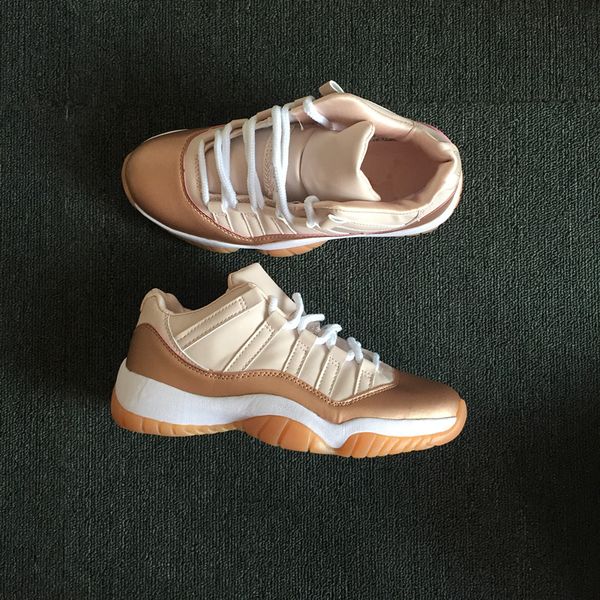 wholesale 11 low rose gold women basketball shoes xi sports trainers sneakers girl outdoor with box size 36-40
wholesale 11 low rose gold women basketball shoes xi sports trainers sneakers girl outdoor with box size 36-40