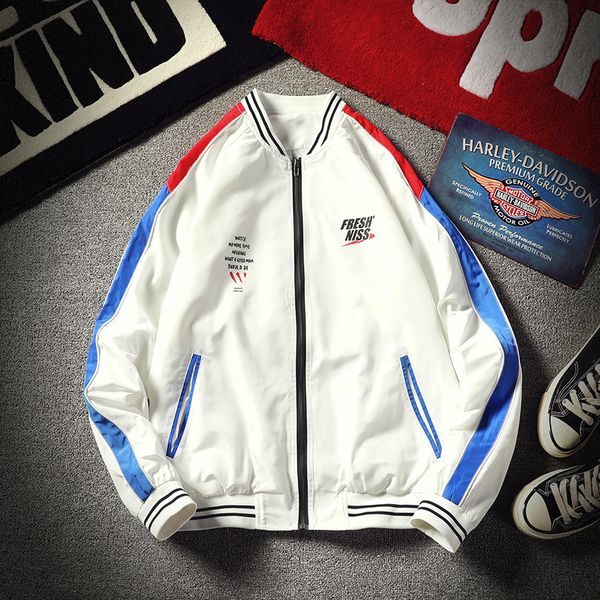 hip hop jacket men new autumn zipper windbreaker jackets male plus size print letter streetwear baseball jacket, Black;brown
hip hop jacket men new autumn zipper windbreaker jackets male plus size print letter streetwear baseball jacket, Black;brown