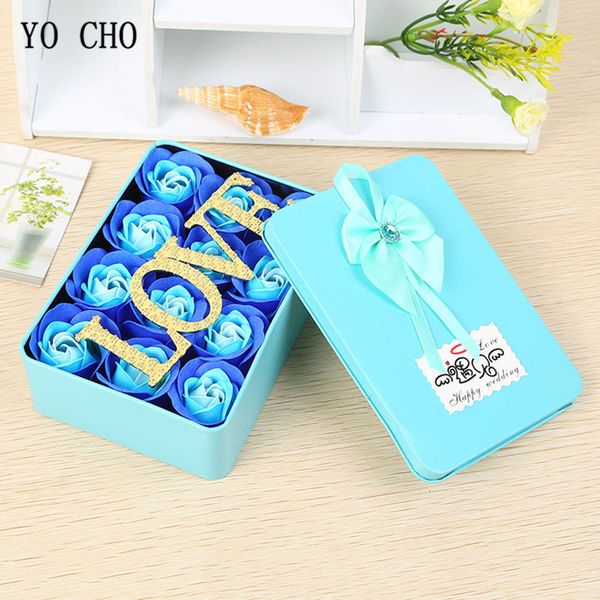 yo cho 12 pcs simulation rose soap with love gift box valentine's day birthday wedding gifts women rose soap flower in iron box
yo cho 12 pcs simulation rose soap with love gift box valentine's day birthday wedding gifts women rose soap flower in iron box