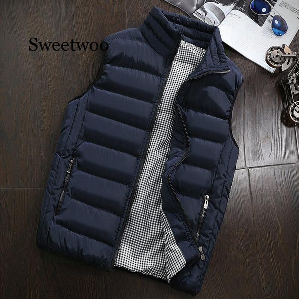 men's vests spring autumn men stylish 2021 vest mens plus size 5xlwarm sleeveless jacket winter waistcoat casual coats, Black;white
men's vests spring autumn men stylish 2021 vest mens plus size 5xlwarm sleeveless jacket winter waistcoat casual coats, Black;white