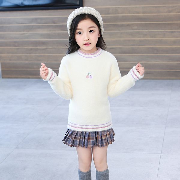 3-14 years girls winter sweater 2019 knitted sweater kid winter for little girl plus size clothes children pullover, Blue
3-14 years girls winter sweater 2019 knitted sweater kid winter for little girl plus size clothes children pullover, Blue
