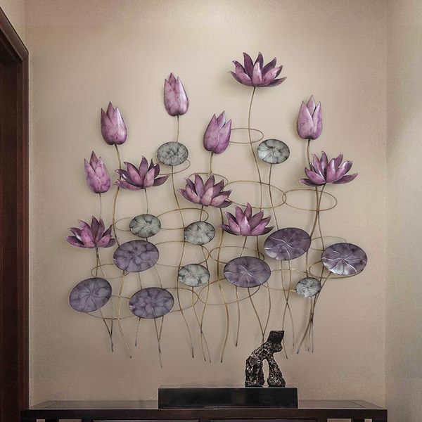 modern wrought iron lotus wall hangings crafts wall decoration home livingroom sofa background 3d sticker mural ornaments
modern wrought iron lotus wall hangings crafts wall decoration home livingroom sofa background 3d sticker mural ornaments