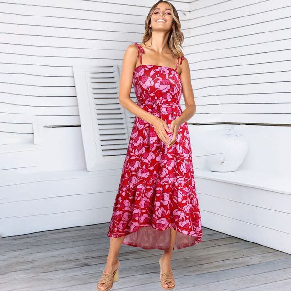 womens designer dress summer skirt pleated sling loose print dress, Black;gray
womens designer dress summer skirt pleated sling loose print dress, Black;gray