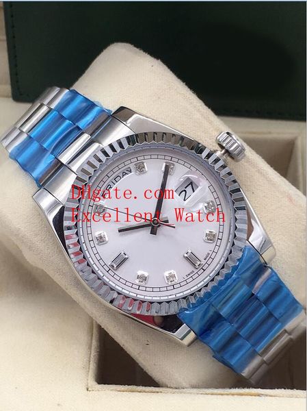 7 новый горячий продавать унисекс часы 36 мм 118238 118238 128239 118239 день дата президент из нержавеющей стали азиатских 2813 механизм с, Slivery;brown
7 новый горячий продавать унисекс часы 36 мм 118238 118238 128239 118239 день дата президент из нержавеющей стали азиатских 2813 механизм с, Slivery;brown