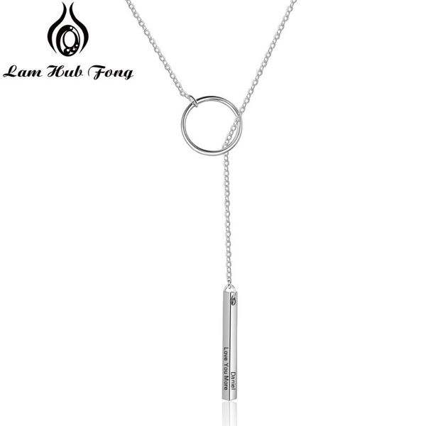 personalized circle bar necklace engraved name multi layer stainless steel pendant necklace fashion jewelry gift for women men, Silver
personalized circle bar necklace engraved name multi layer stainless steel pendant necklace fashion jewelry gift for women men, Silver