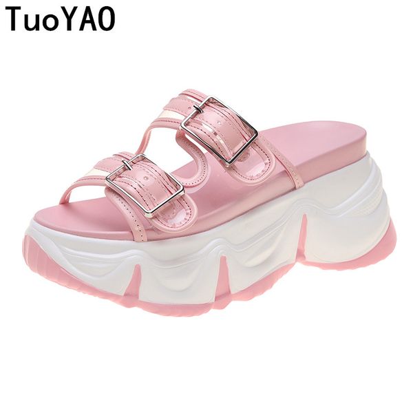 chunky platform wedge women sandals summer beach open toe woman slippers breathable thick sole mujer casual footwear slippers, Black
chunky platform wedge women sandals summer beach open toe woman slippers breathable thick sole mujer casual footwear slippers, Black