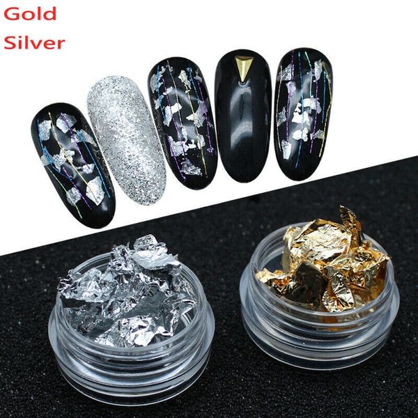1 box irregular aluminum foil paper nail art sticker 3d mirror glitter diy manicure uv gel polish nail decorationtools, Black
1 box irregular aluminum foil paper nail art sticker 3d mirror glitter diy manicure uv gel polish nail decorationtools, Black